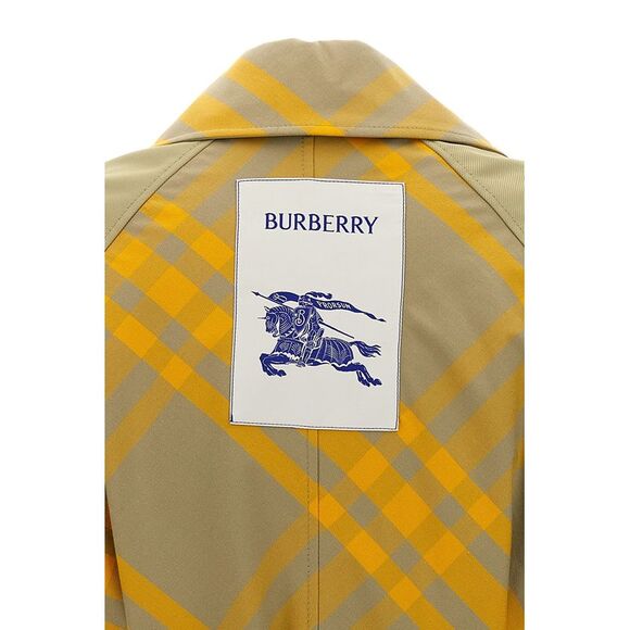 Burberry Women Check Insert Trench Coat - Picture 7 of 7